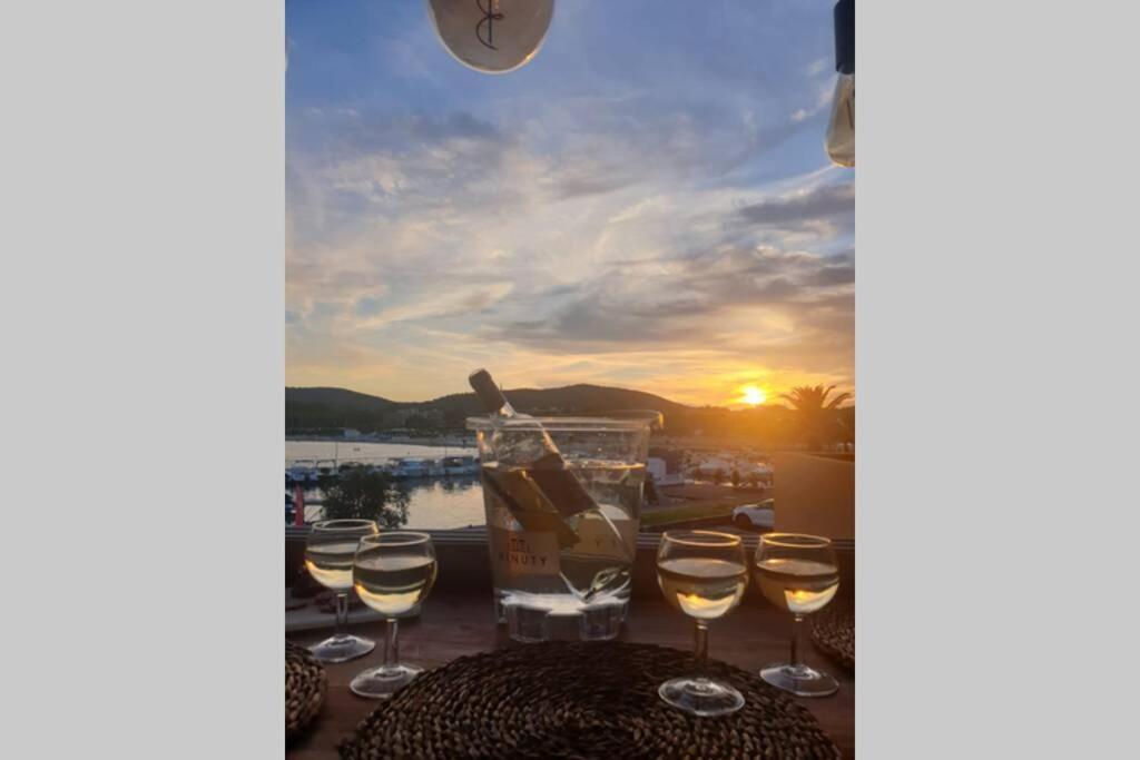 Face Mer Entre Plage Et Marina Bormes-les-Mimosas Εξωτερικό φωτογραφία