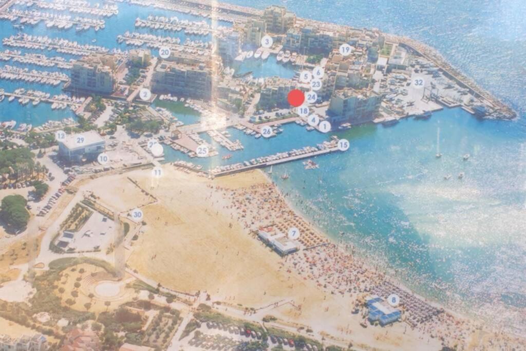 Face Mer Entre Plage Et Marina Bormes-les-Mimosas Εξωτερικό φωτογραφία