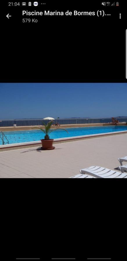 Face Mer Entre Plage Et Marina Bormes-les-Mimosas Εξωτερικό φωτογραφία